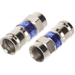 WTYK KOMPRESYJNY F/ZAC-RG-6/CSR