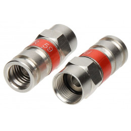 WTYK KOMPRESYJNY F/ZAC-RG59/MSR