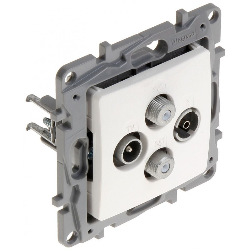 GNIAZDO KOŃCOWE LE-764566 R-TV + 2xSAT Niloe LEGRAND