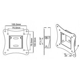 UCHWYT MONITORA AX-FLEXI-25