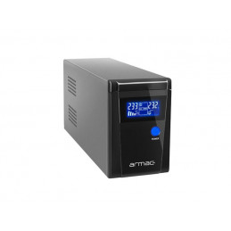 UPS ARMAC PURE SINE WAVE OFFICE LINE-INTERACTIVE 650VA LCD 2 230V PL METALOWA OBUDOWA