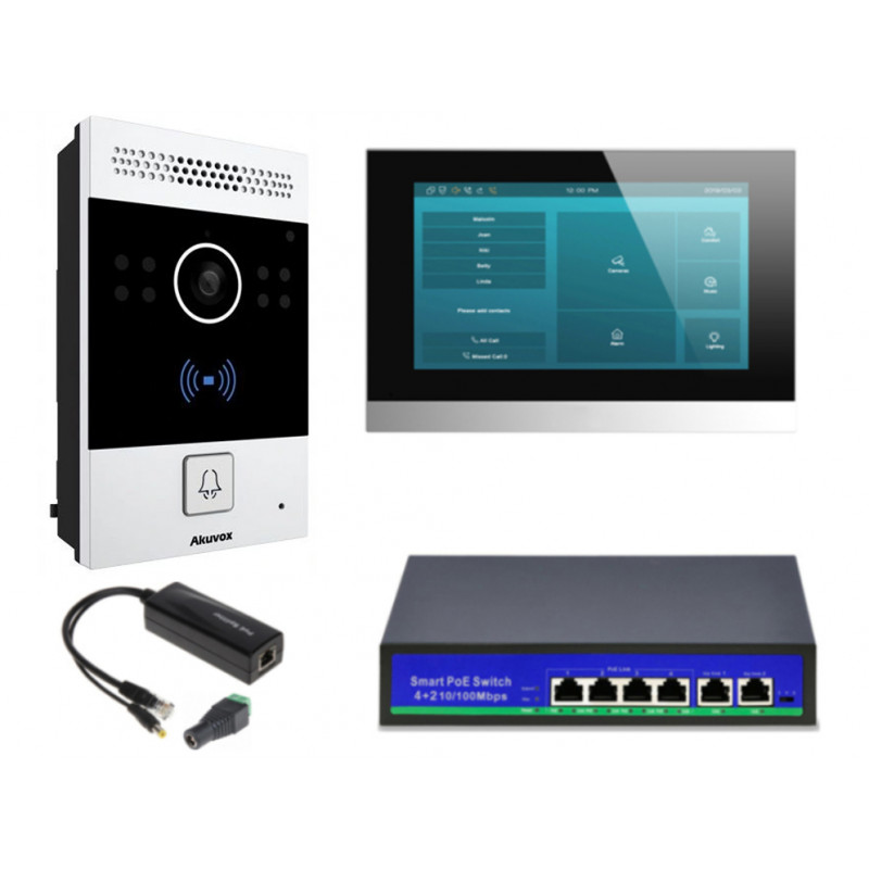 Akuvox zestaw jednorodzinny monitor C315 z Androidem