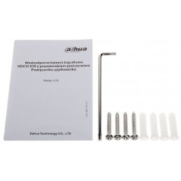 KAMERA WANDALOODPORNA HD-CVI, PAL HAC-HDW2221EMP-A-0280B - 1080p 2.8   mm DAHUA