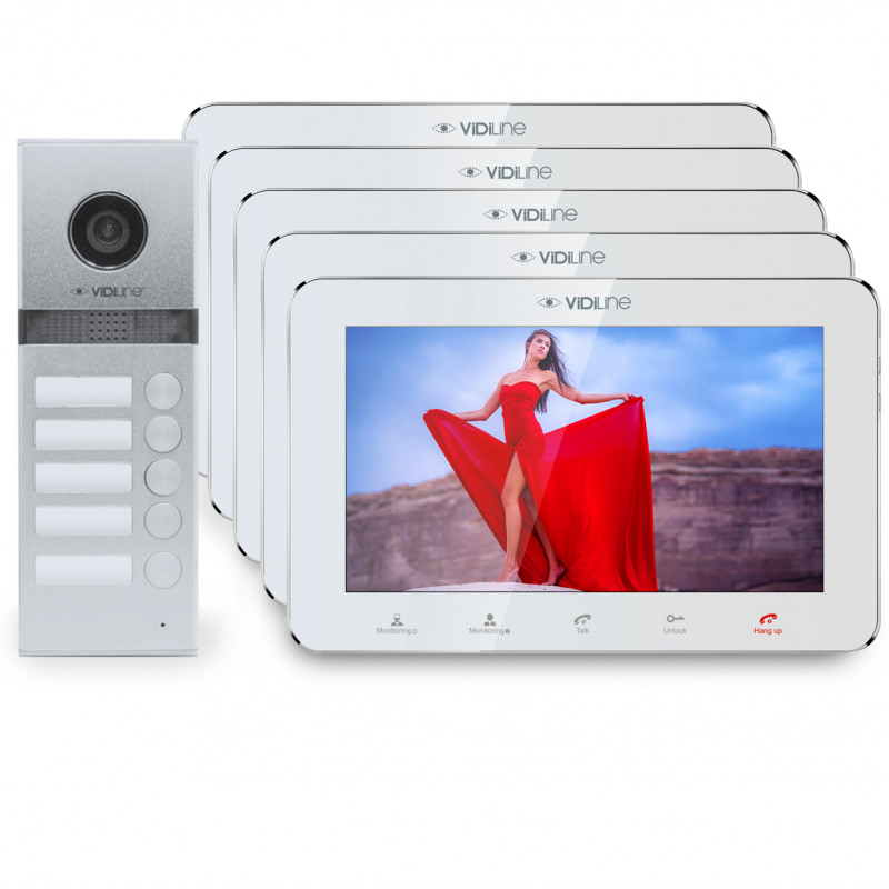 Wideodomofon 5-rodzinny VidiLine V-D5