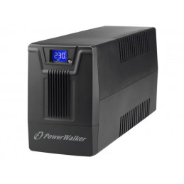 UPS POWERWALKER LINE-INTERACTIVE 800VA SCL 2X PL 230V, RJ11/45 IN/OUT, USB, LCD