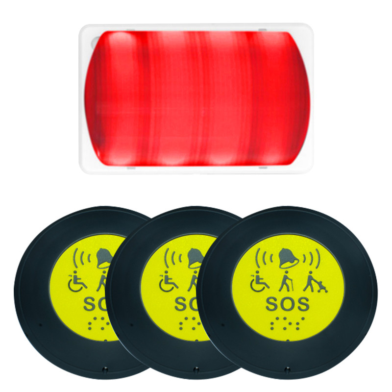 KALER - ZESTAW ALARMOWY NA PLAŻĘ 3 PRZYCISKI