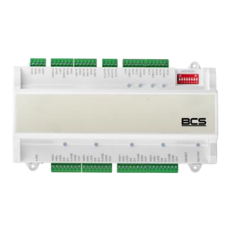Kontroler dostępu w obudowie DIN BCS-KKD-D424D