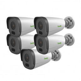 Zestaw 5 kamer sieciowych IP Tiandy TC-NCL214C 2Mpix