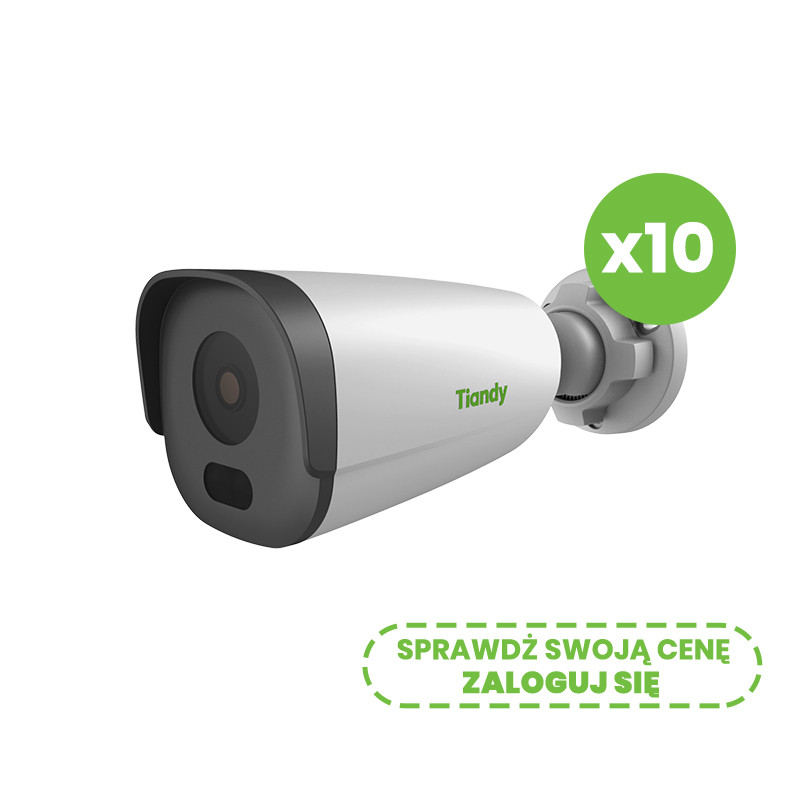 Zestaw 10 kamer sieciowych IP Tiandy TC-NCL23MN 2Mpix Motozoom