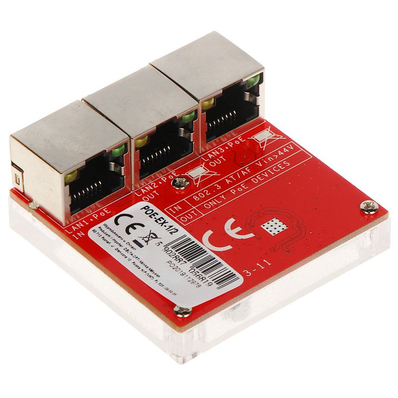 Switch PoE POE-EX-1/2 3-PORTOWY