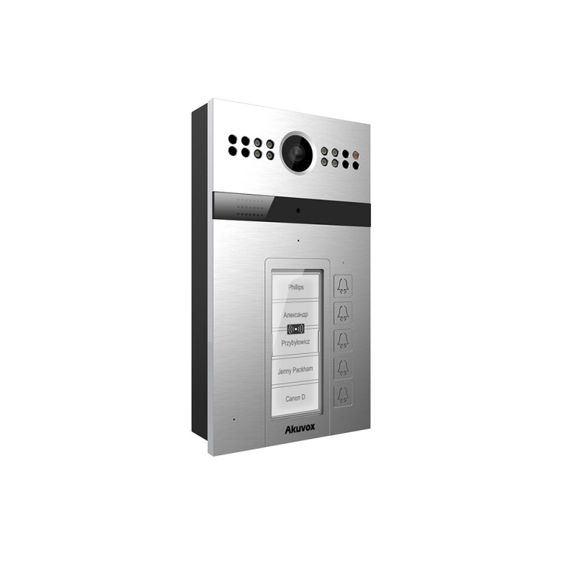 AKUVOX R26B - Panel zewnętrzny 5 przycisków natynk