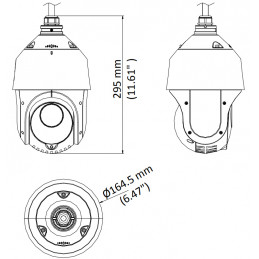 Kamera obrotowa HIKVISION DS-2AE4225TI-D - 2Mpix