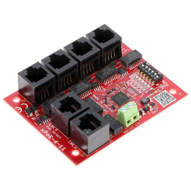 Switch PoE XPOE-6-11-OF 6-PORTOWY ATTE