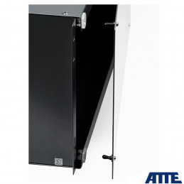 Zestaw buforowy do 8 kamer IP, w obudowie RACK ABOX-R5U0 (1x AKU 18Ah), zasilacz 72W, switch PoE 10 portowy (8xPoE 10/100Mbps + 