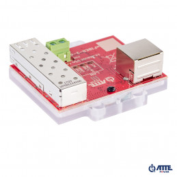 Gigabitowy media konwerter Ethernet - SFP, możliwość zasilania z PoE 802.3af lub PASSIVE. 1x LAN 10/100/1000 Mbps oraz 1x SFP