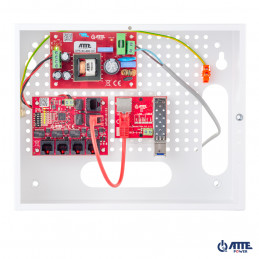 Gigabitowy media konwerter Ethernet - SFP, możliwość zasilania z PoE 802.3af lub PASSIVE. 1x LAN 10/100/1000 Mbps oraz 1x SFP