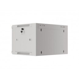 SZAFA INSTALACYJNA RACK WISZĄCA 19" 6U 570X450 SZYBKI MONTAŻ SZARA LANBERG (FLAT PACK)