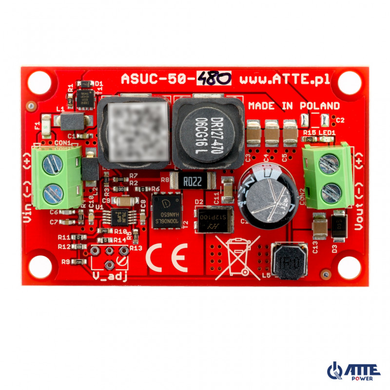 Przetwornica DC/DC ATTE ASUC-50-480-OF