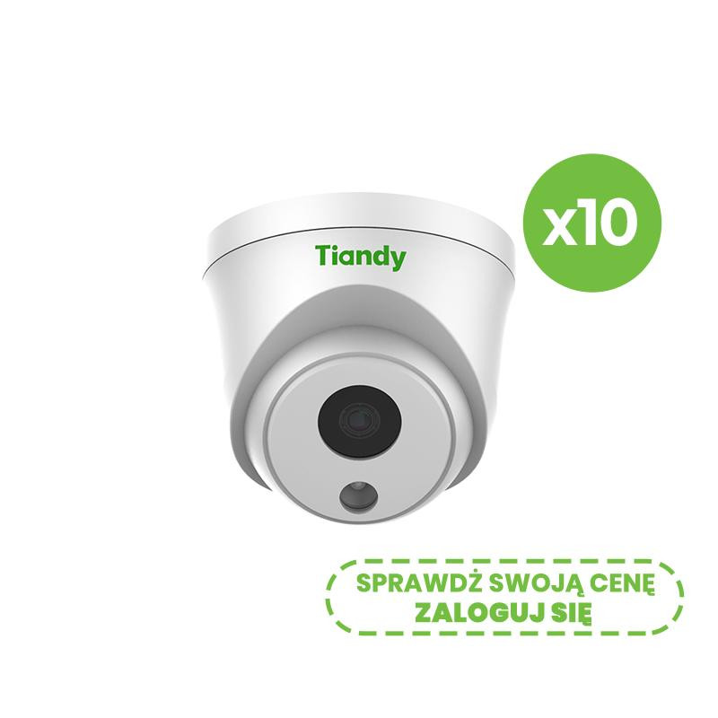Zestaw 10 kamer sieciowych IP Tiandy TC-C34HN 4Mpix