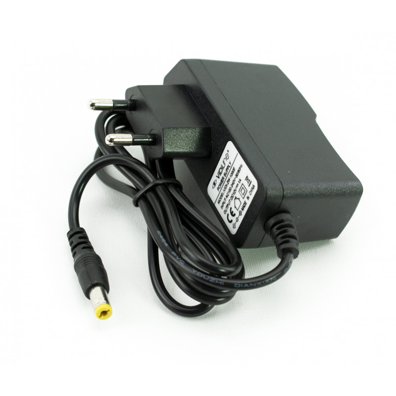ZASILACZ STABILIZOWANY TYPU DESKTOP 12V 1A Vidiline VIDI-ZW-1000E